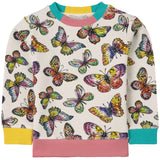 STELLA MCCARTNEY KIDS BUTTERFLY SWEATSHIRT JUMPER SIZE 10 YEARS CHILDREN