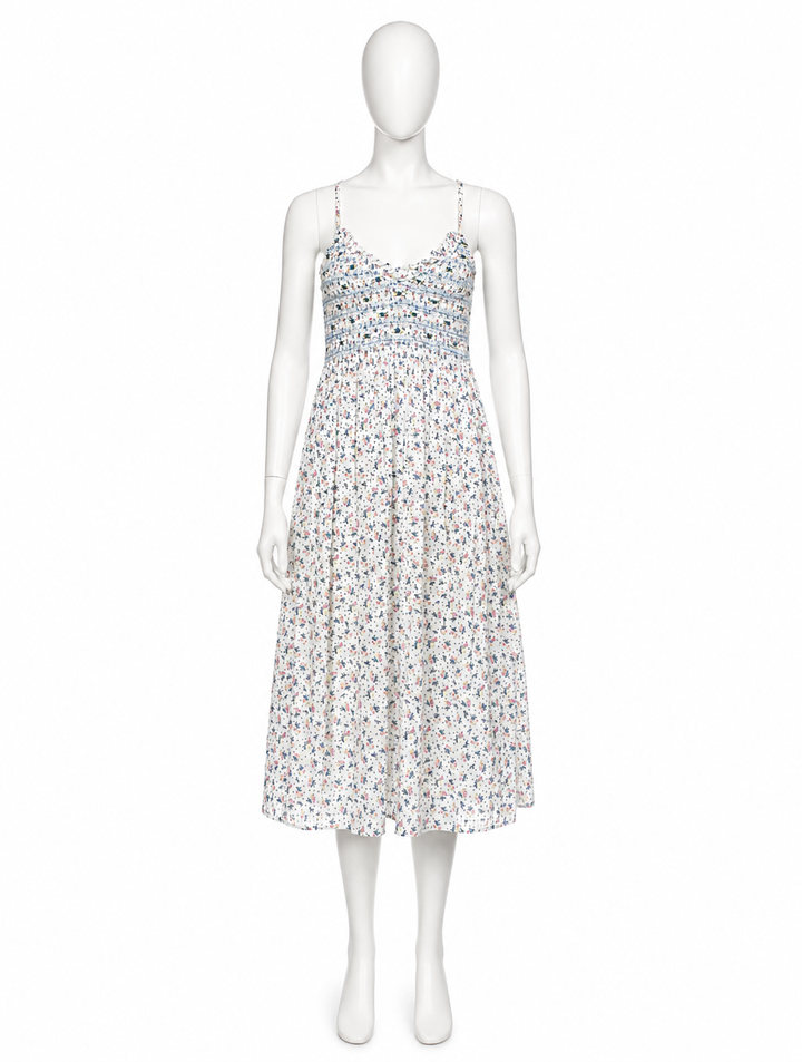 LoveShackFancy Slip Floral Dress Size M medium ladies