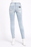 DOLCE & GABBANA GRACE HIGH WAISTED DISTRESSED SKINNY JEANS DENIM SIZE I 42 UK 10 US 6 LADIES