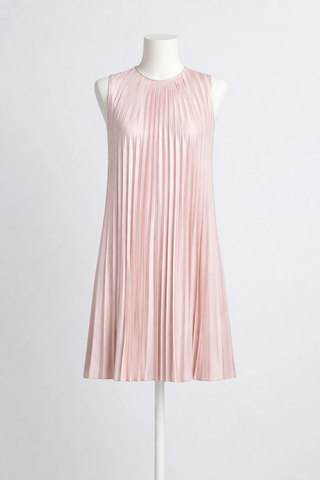 REDValentino satin pleated mini dress Size I 44 UK 12 US 8 ladies Afashionistastore REDValentino satin pleated mini dress Size I 44 UK 12 US 8 ladies Afashionistastore