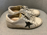 Golden Goose Distressed Off White Mesh SuperStar Sneakers Trainers Size 38 ladies