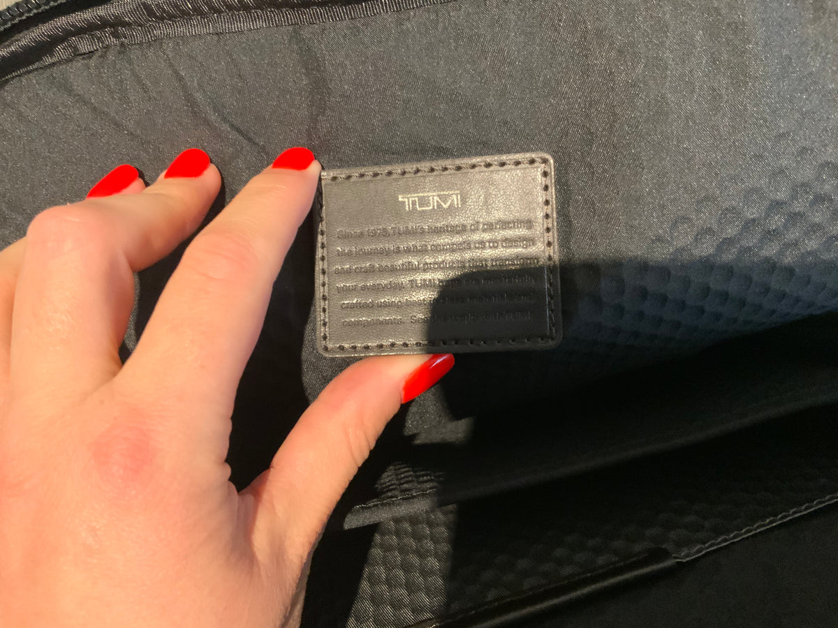 Tumi GREY BALLISTIC NYLON BACKPACK men
