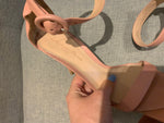 GIANVITO ROSSI Leather Portofino Sandals 105 Heels Size 36 1/2 UK 3.5 US 6.5ladies
