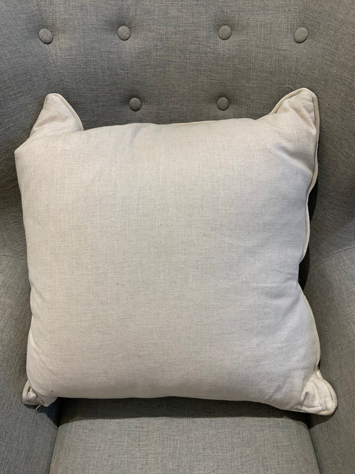 Andrew Martin Pure Linen Large Dogs Print Cushion Pillow 25 inches 63 cm