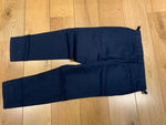 ORLEBAR BROWN Navy Griffon Slim-Fit Linen Trousers Pants Size 34 men