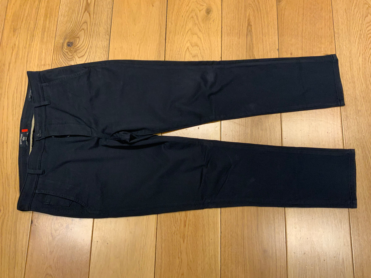 DOCKERS ORIGINAL CHINO SKINNY - Chinos in Navy Blue Pants Trousers Size 34 men