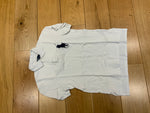 $280 Polo RALPH LAUREN Big Pony Polo T shirt Top Size M medium yellow & white men