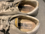 Golden Goose Distressed Off White Mesh SuperStar Sneakers Trainers Size 38 ladies