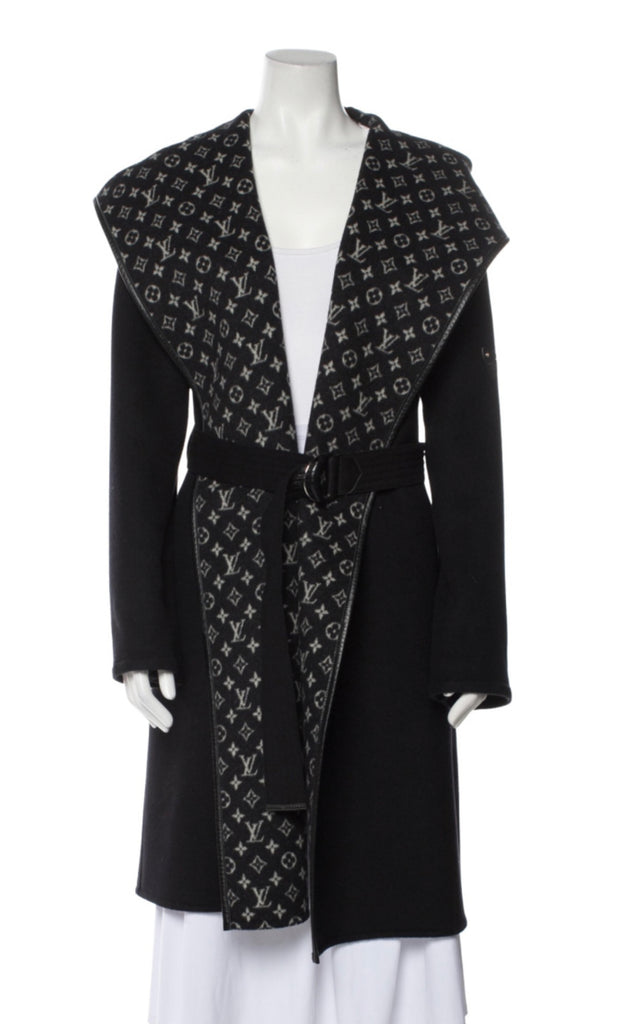 Louis Vuitton Wool Coat Size F 42 ladies – Afashionistastore
