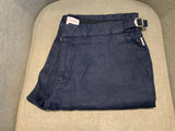 ORLEBAR BROWN Navy Griffon Slim-Fit Linen Trousers Pants Size 34 men
