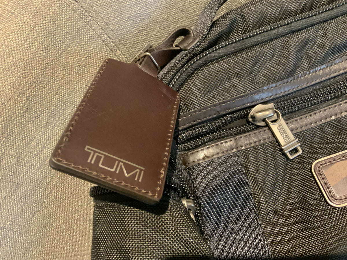 Tumi GREY BALLISTIC NYLON BACKPACK men