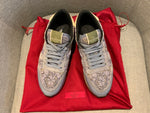 Valentino Rockrunner Lace Suede Printed Sneakers Trainers Size 38 UK 5 US 8 ladies