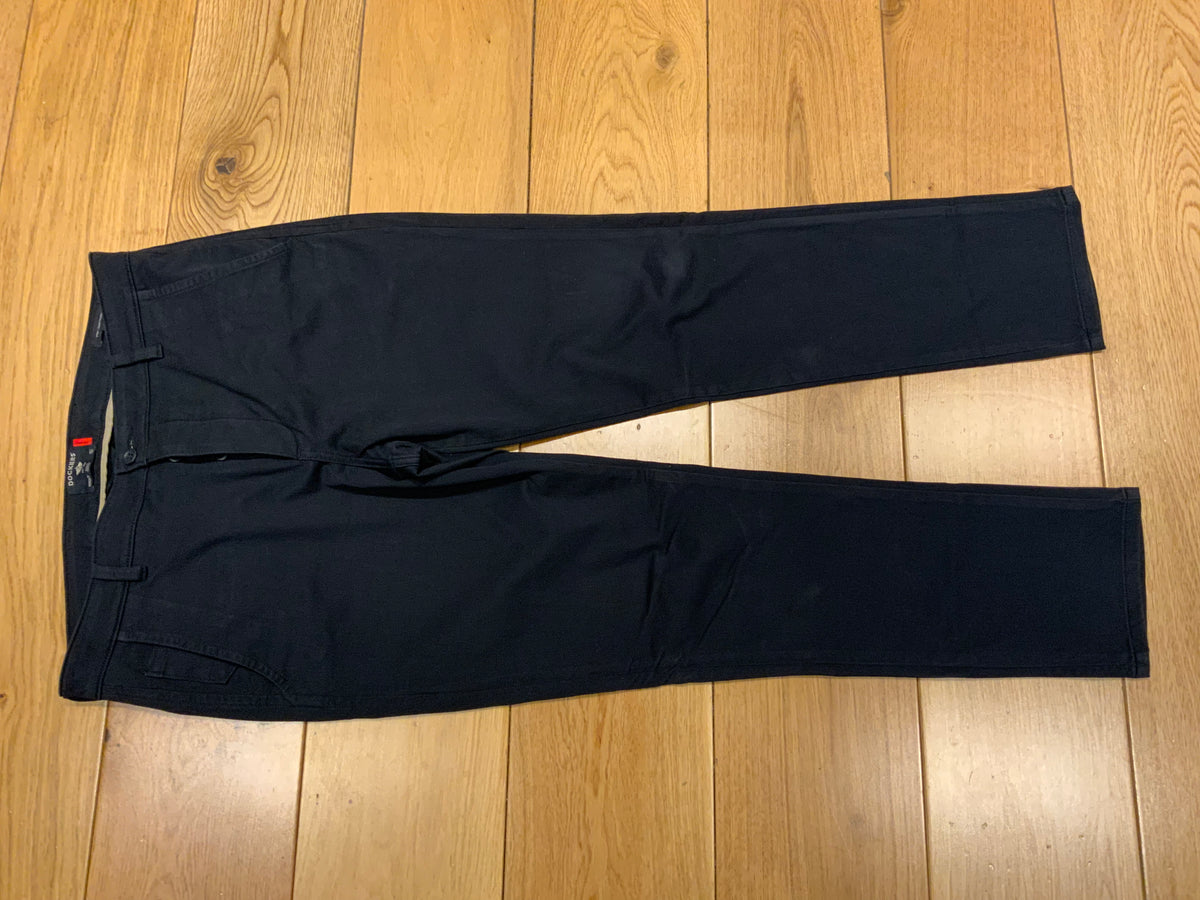 DOCKERS ORIGINAL CHINO SKINNY - Chinos in Navy Blue Pants Trousers Size 34 men
