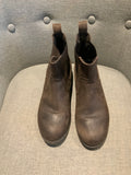 Papouelli London Brown Leather Boots Size 41 Boys Children