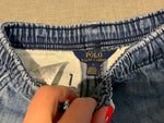 Polo Ralph Lauren Boys' Denim Blue Jeans Shorts Size 7 years children