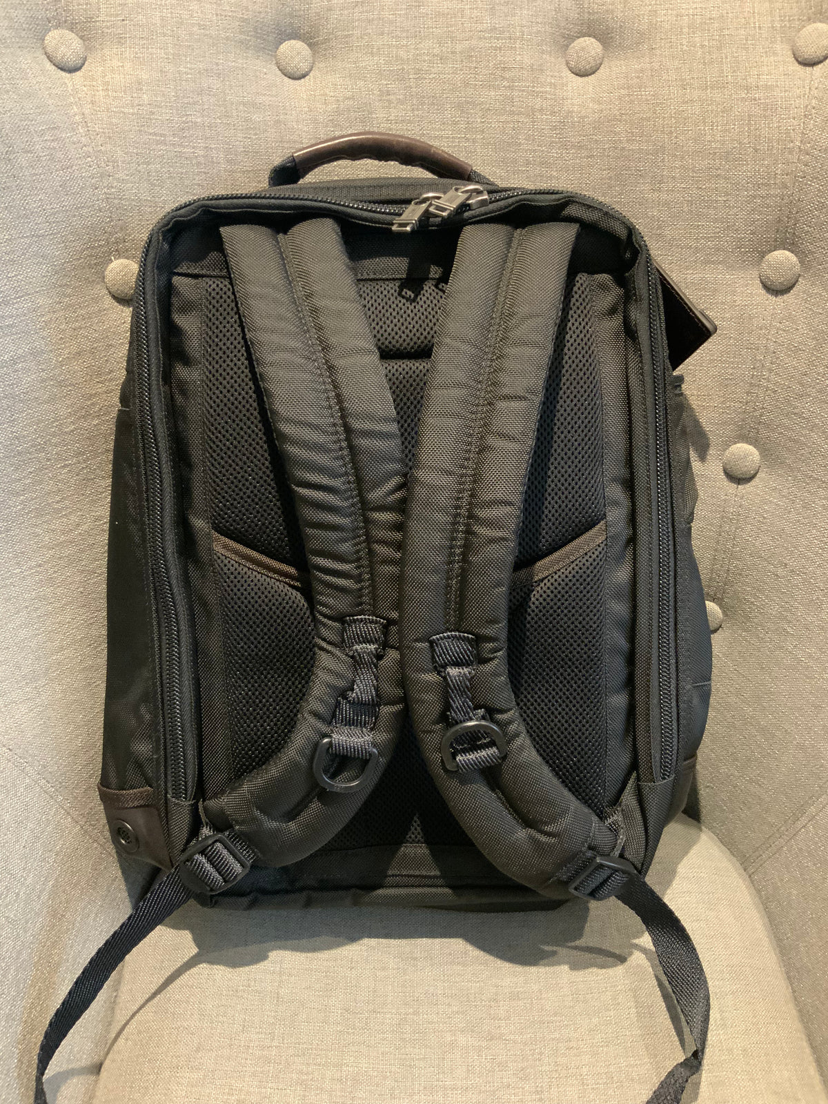 Tumi GREY BALLISTIC NYLON BACKPACK men