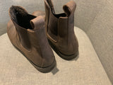 Papouelli London Brown Leather Boots Size 41 Boys Children