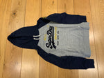 Superdry vintage velvet logo hoodie Sweatshirt Size UK 8 S small ladies