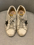 Golden Goose Distressed Off White Mesh SuperStar Sneakers Trainers Size 38 ladies