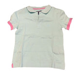 VILEBREQUIN Palatin Logo-Embroidered Cotton-Piqué Polo Shirt in Turquoise Top children