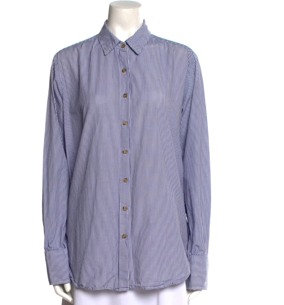 HATCH Maternity Classic Button-Down Shirt SIZE 0 XS LADIES