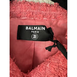 Balmain 2023 Boucle Tweed Jacket & Skirt Set F 36 UK 8 US 4 S small ladies