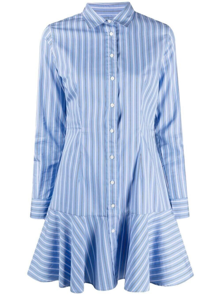 Ralph Lauren Polo Triella Fit and Flare Striped Dress Size US 6 UK 10 Afashionistastore Ralph Lauren Polo Triella Fit and Flare Striped Dress Size US 6 UK 10 Afashionistastore