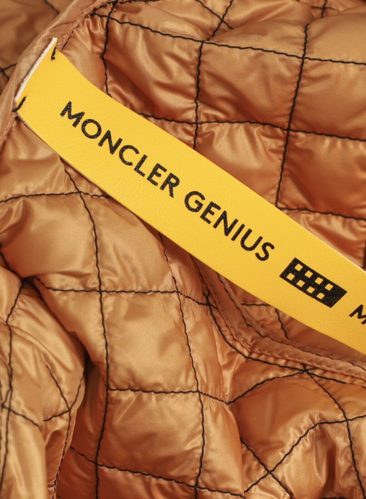 MONCLER GENIUS 1952 CITRINE JACKET NYLON DOWN FEATHERS JACKET - Black Size 2 M ladies