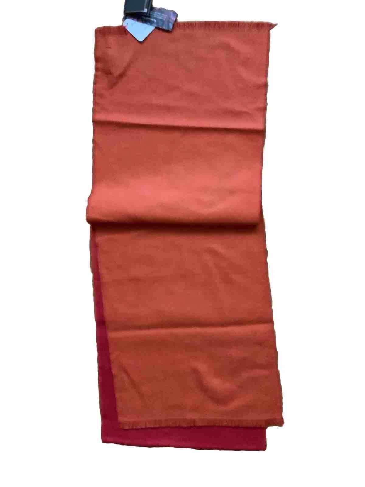 Sol Alpaca Baby Alpaca Knit Red Orange Scarf Shawl Made In Peru ladies