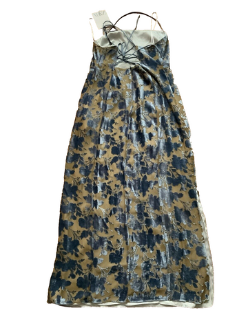 ZARA FLORAL PRINTED VELVET LIMITED MIDI DRESS Size M Medium MOST WANTE Afashionistastore ZARA FLORAL PRINTED VELVET LIMITED MIDI DRESS Size M Medium MOST WANTE Afashionistastore