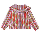 STELLA MCCARTNEY KIDS GIRLS’ Star Row Twill Top Blouse Size 10 years children