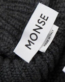 Monse Merino Wool Oversized Cut Out Sweater Jumper Turtleneck Size XS ladies