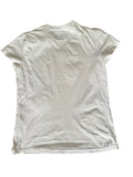 VALENTINO Garavani White Cotton Butterfly Embroidered T-Shirt Size S Small ladies