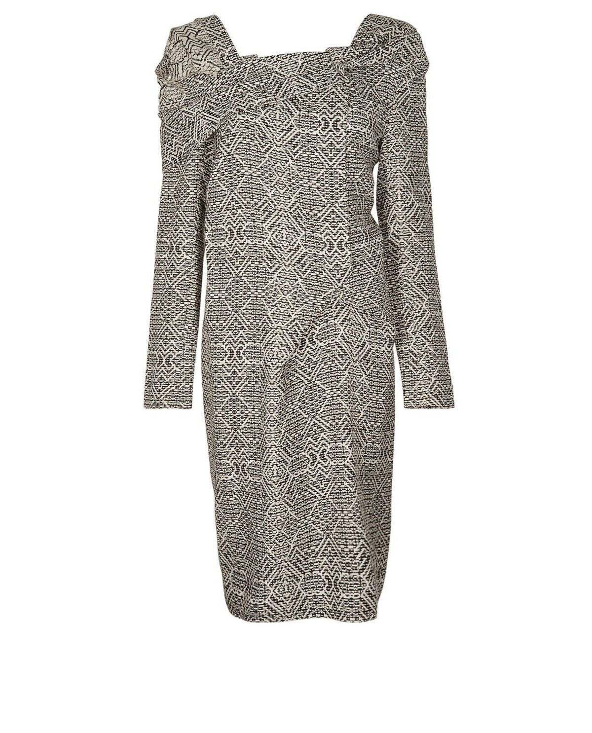Roland Mouret One-Shoulder Jacquard Dress Size UK 12 US 8 I 44 ladies