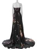 Carolina Herrera Red Carpet Black Strapless Gown Dress Size US 4 UK 8 Small ladies