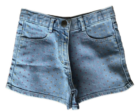 BONTON Stars logo denim Jeans shorts SIZE 8 YEARS children