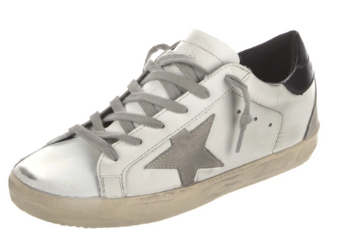 Golden Goose Distressed Superstar distressed leather Sneakers Trainers Size 39 ladies