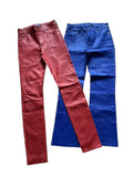 Ralph Lauren Polo Lambs leather trousers pants Size US 2 XS ladies