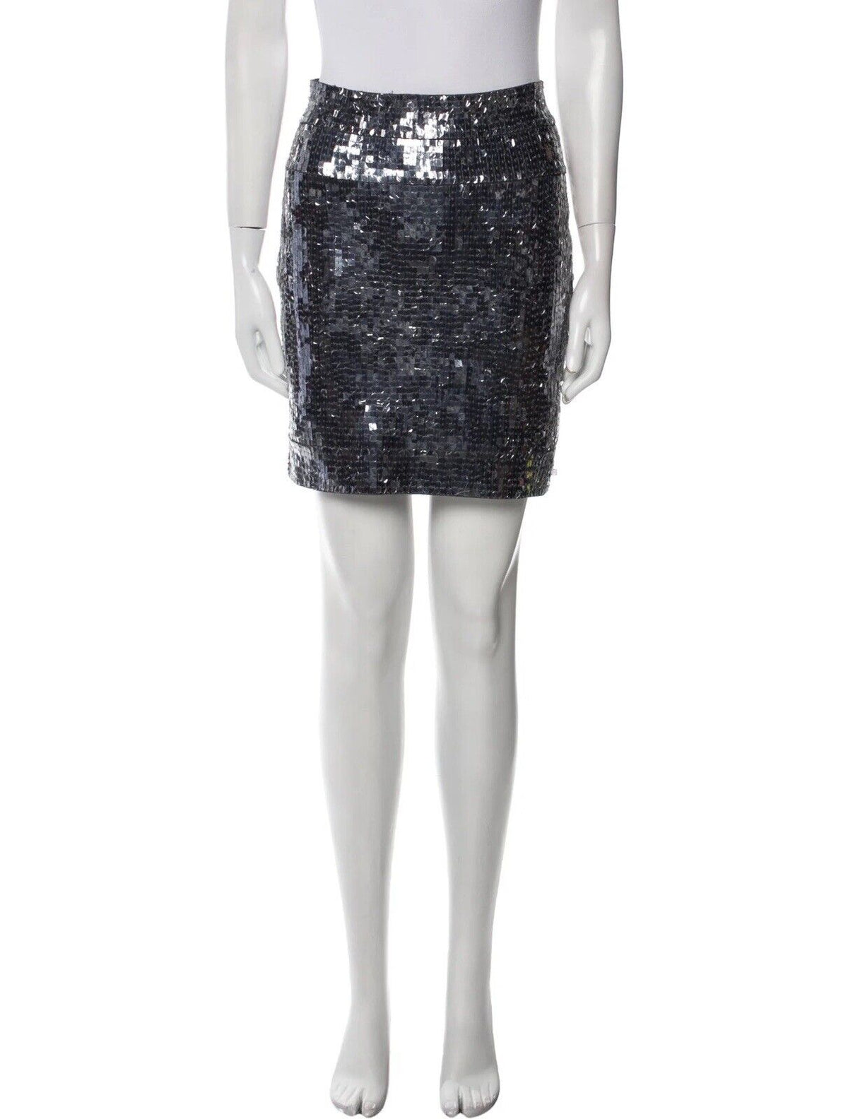 Herve Leger Sequins MOST SEXY bandage Skirt Size XS -seen on celebrities ladies