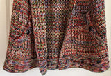 Chanel Runway Wool Tweed Knit Jacket / Coat / Cardigan Multiple colors F 46 US14 ladies