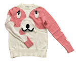 STELLA MCCARTNEY KIDS GIRLS’ Knit Dog Intarsia Sweater Jumper Size 10 years ladies