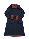 Loro Piana 100% Cashmere Reversible Knit Coat With Scarf Size I 42 UK 10 US 6 ladies