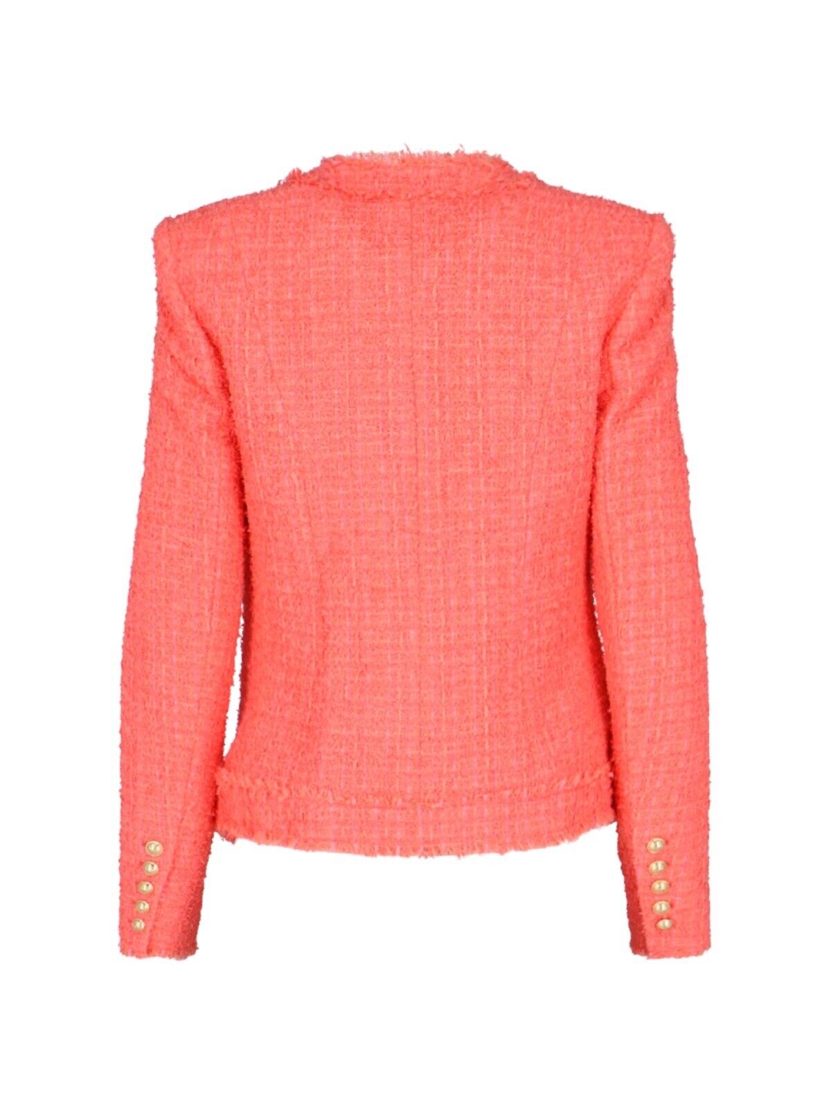 Balmain 2023 Boucle Tweed Jacket & Skirt Set F 36 UK 8 US 4 S small ladies