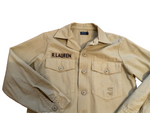 Ralph Lauren Polo Beige Distressed Shirt Jacket Size S/P ladies