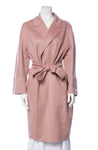 Max Mara ‘S Arona Virgin Wool Mauve 2024 Coat Size I 38 F 36 US 4 UK 6 ladies