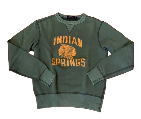 Polo Ralph Lauren Indian Springs Sweatshirt "Original Version" Size XS ladies