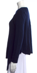 STELLA MCCARTNEY Asymmetric Knit Virgin Wool Pullover Jumper Sweater SZ I 38 XS ladies
