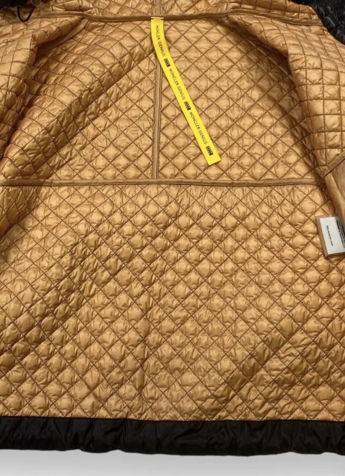 MONCLER GENIUS 1952 CITRINE JACKET NYLON DOWN FEATHERS JACKET - Black Size 2 M ladies