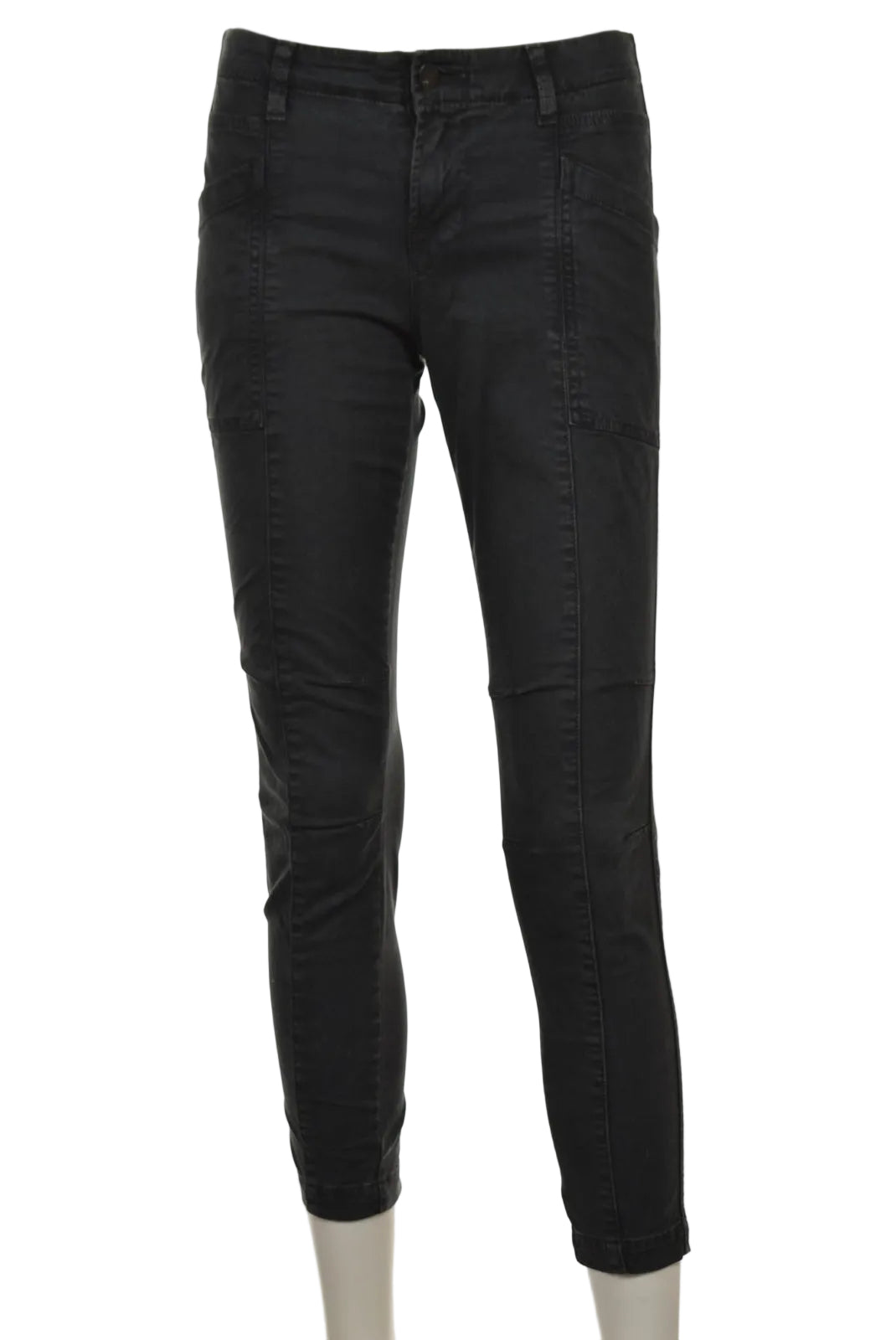 J Brand Byrnes Chrome Womens Jeans Size 30 Gray Medium Wash Skinny Cargo Denim ladies