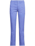 Ralph Lauren Polo Slim Fit Stretch Chino Blue Pants Trousers US 4 UK 8 S Small ladies